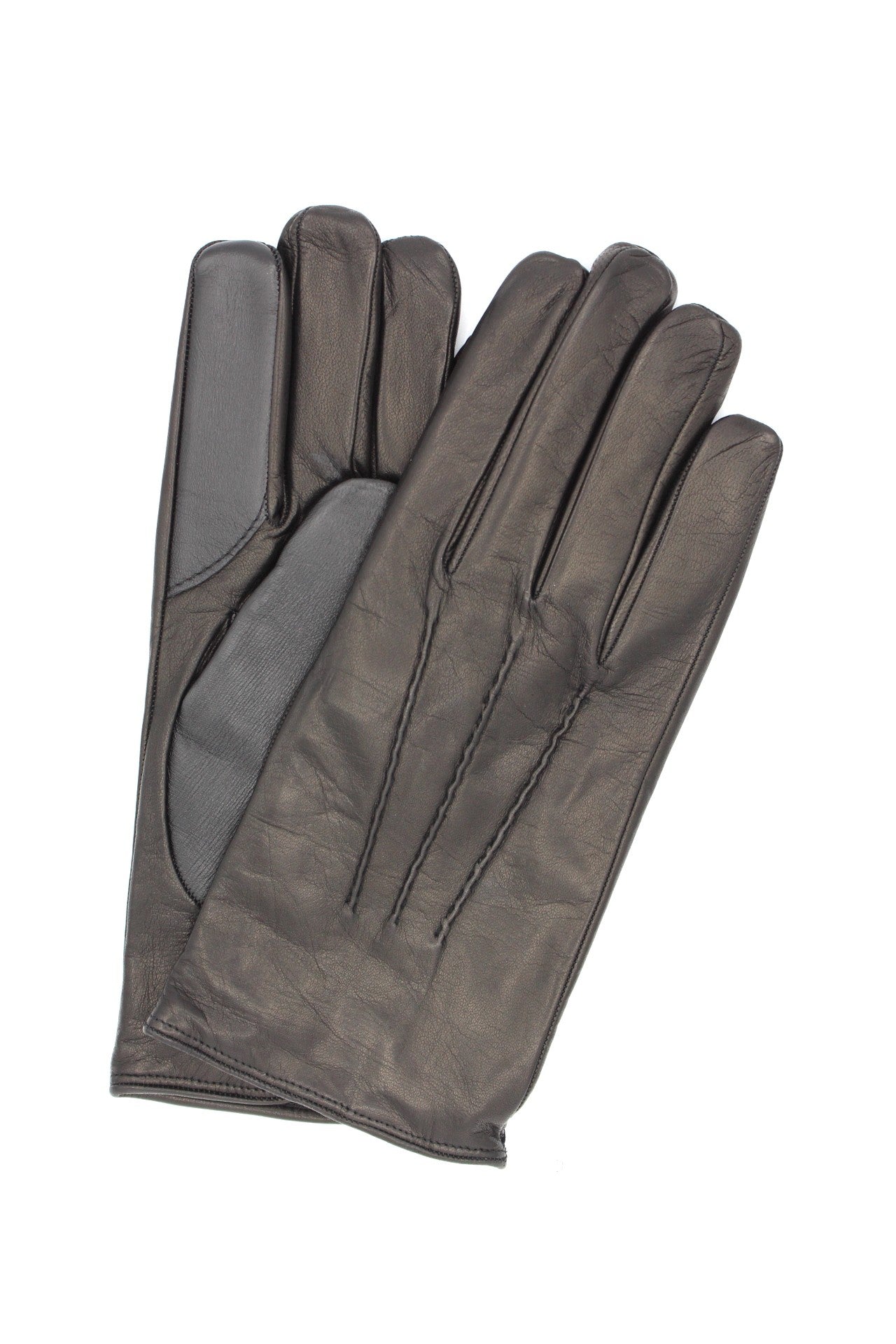 Sermoneta Gloves 2016 Kid Leather Man Cashmere Lined Touch Screen