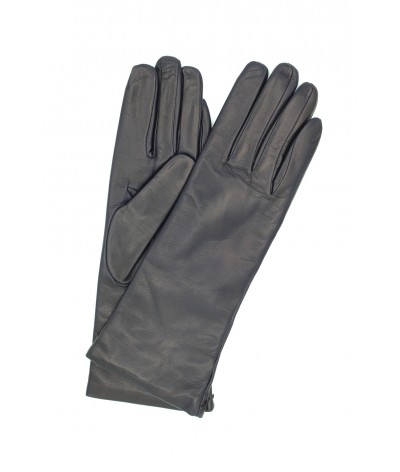1012 Kid Leather Gloves Cashmere Lined Navy 