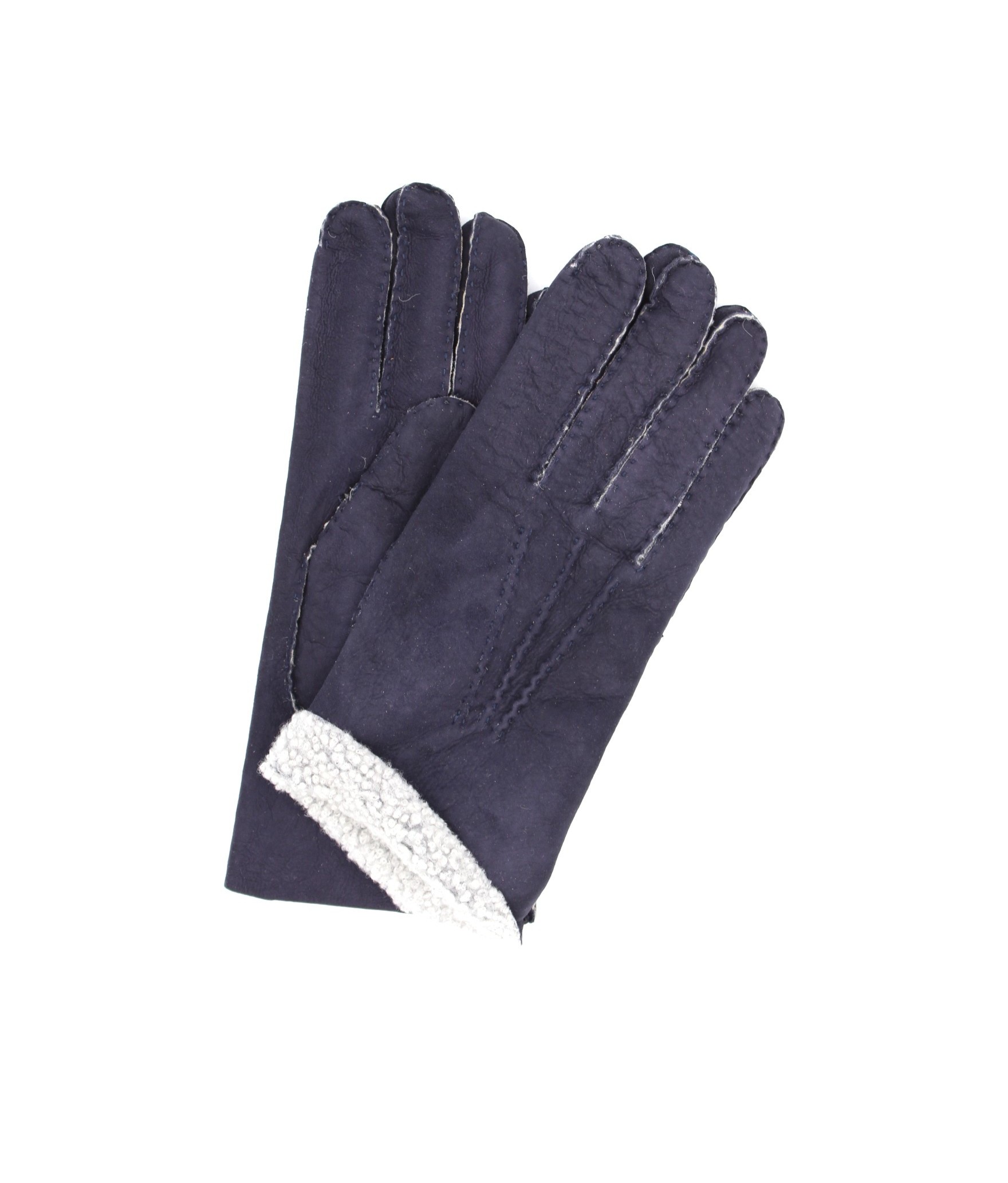 1297 Sheep Skin Man Gloves Navy 
