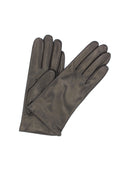 1011 Classic Kid Leather Gloves Cashmere Lined Black