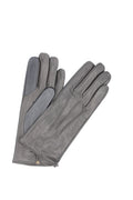 1953 Kid Leather Glove Cashmere Lined Touch Screen Dark Grey