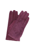 1019 Classic Suede Gloves Cashmere  Lined Violet