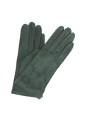 1019 Classic Suede Gloves Cashmere  Lined Emerald