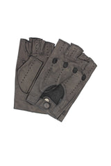 1304  Driving Kid Leather Half-Finger Black