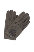 1307 Driving Kid Leather Full Finger D.Brown