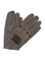 1307 Driving Kid Leather Full Finger Mink