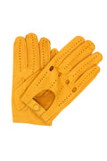1307 Driving Kid Leather Full Finger Mustard