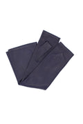1185 Fingerless Kid Leather Gloves Silk Lined Navy