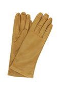 1012 Kid Leather Gloves Cashmere Lined Cookie