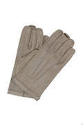 1292 Classic Kid Leather Gloves Silk Lined Mud
