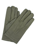 1921 Kid Leather Gloves Unlined Perf. Military green