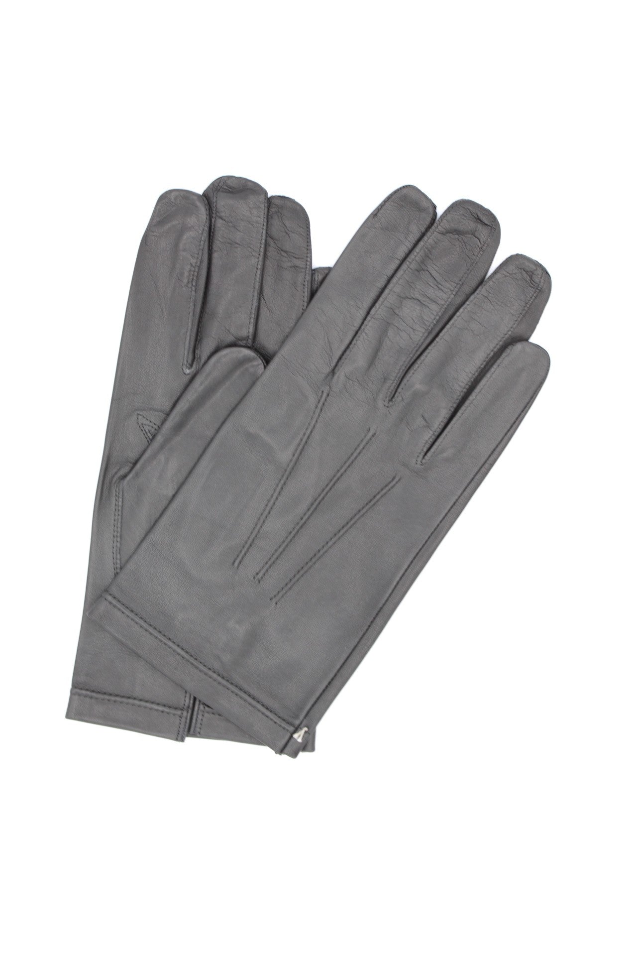 1290 Classic Kid Leather Gloves Unlined Grey