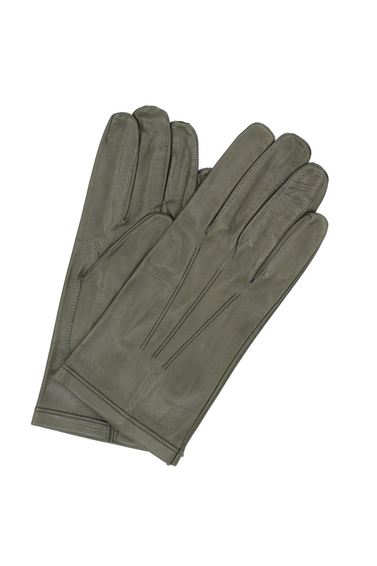 1290 Classic Kid Leather Gloves Unlined Military green