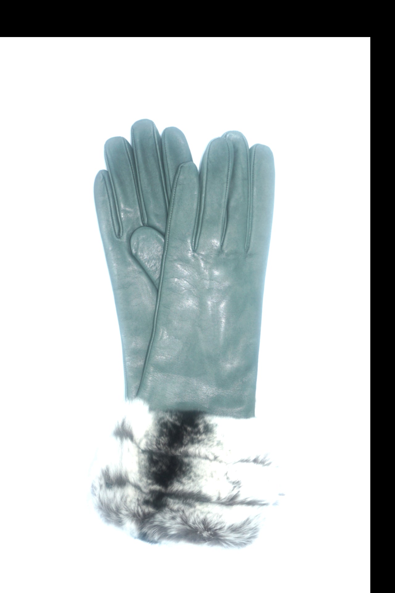 1876 Kid Leather Cashmere Lined Orylag On Wrist Me Gray