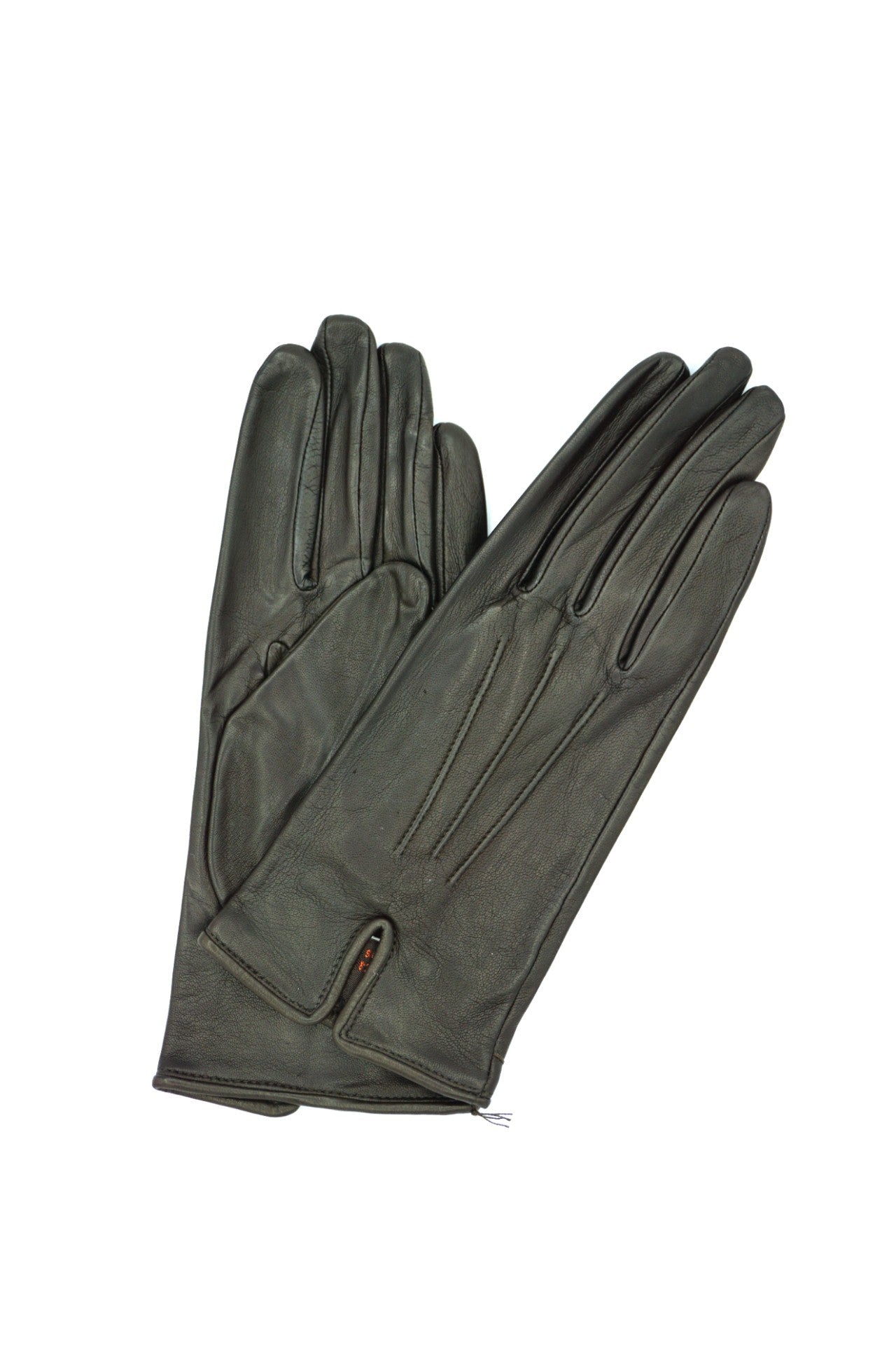 1949 Kid Leather Wrist Length Tashina Lined D.Brown