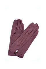 1949 Kid Leather Wrist Length Tashina Lined Pink Orchid