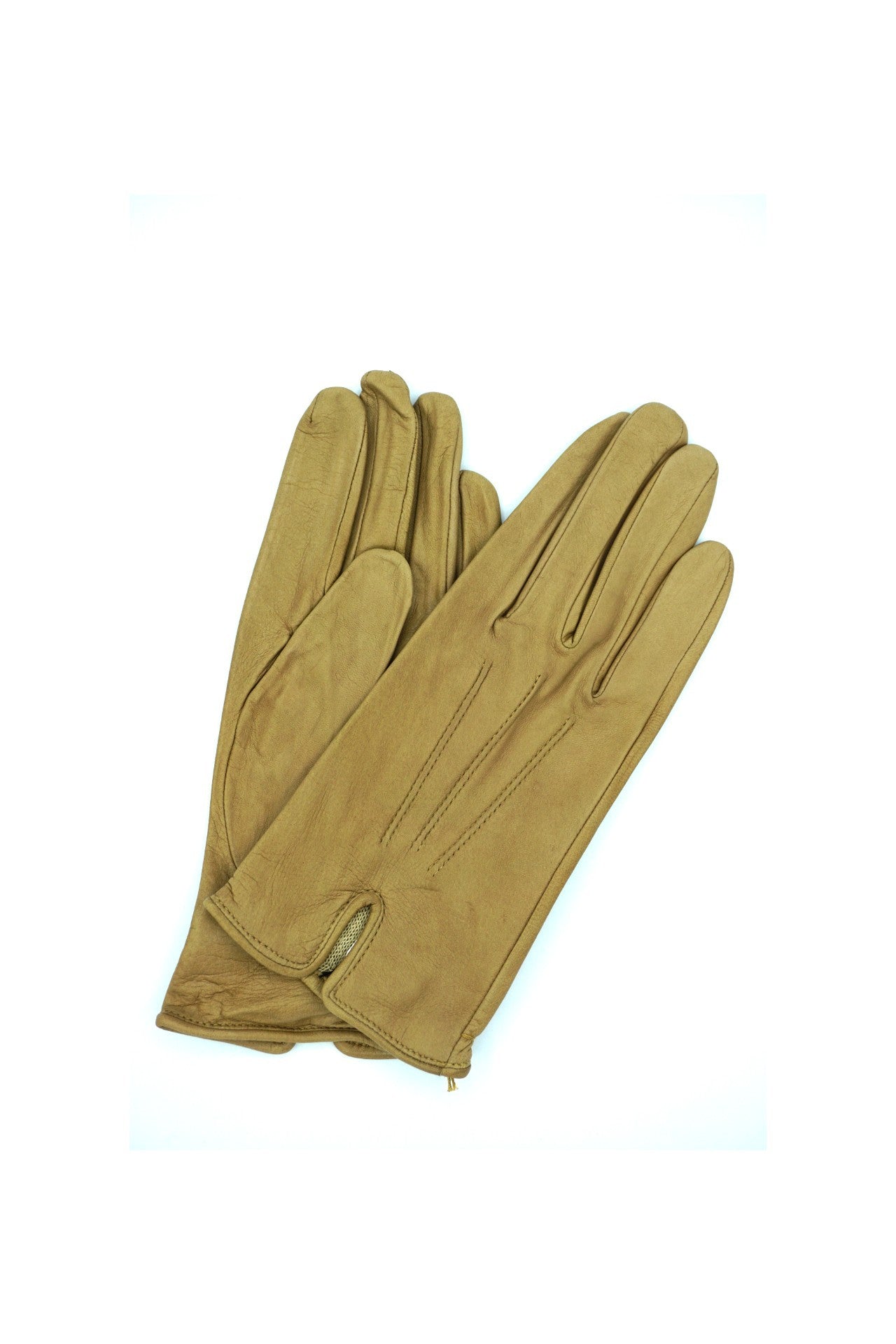 1949 Kid Leather Wrist Length Tashina Lined Toupe