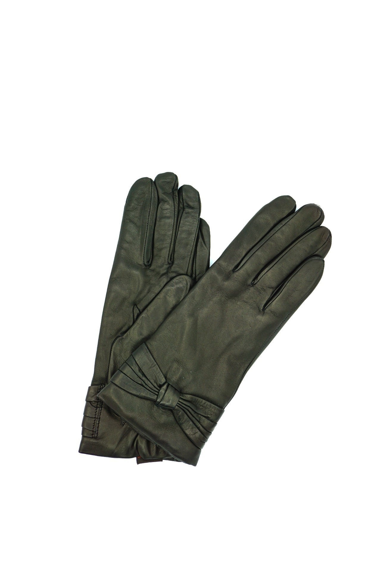 1749 Kid Leather Cashmere Lined  Wrist Length Black