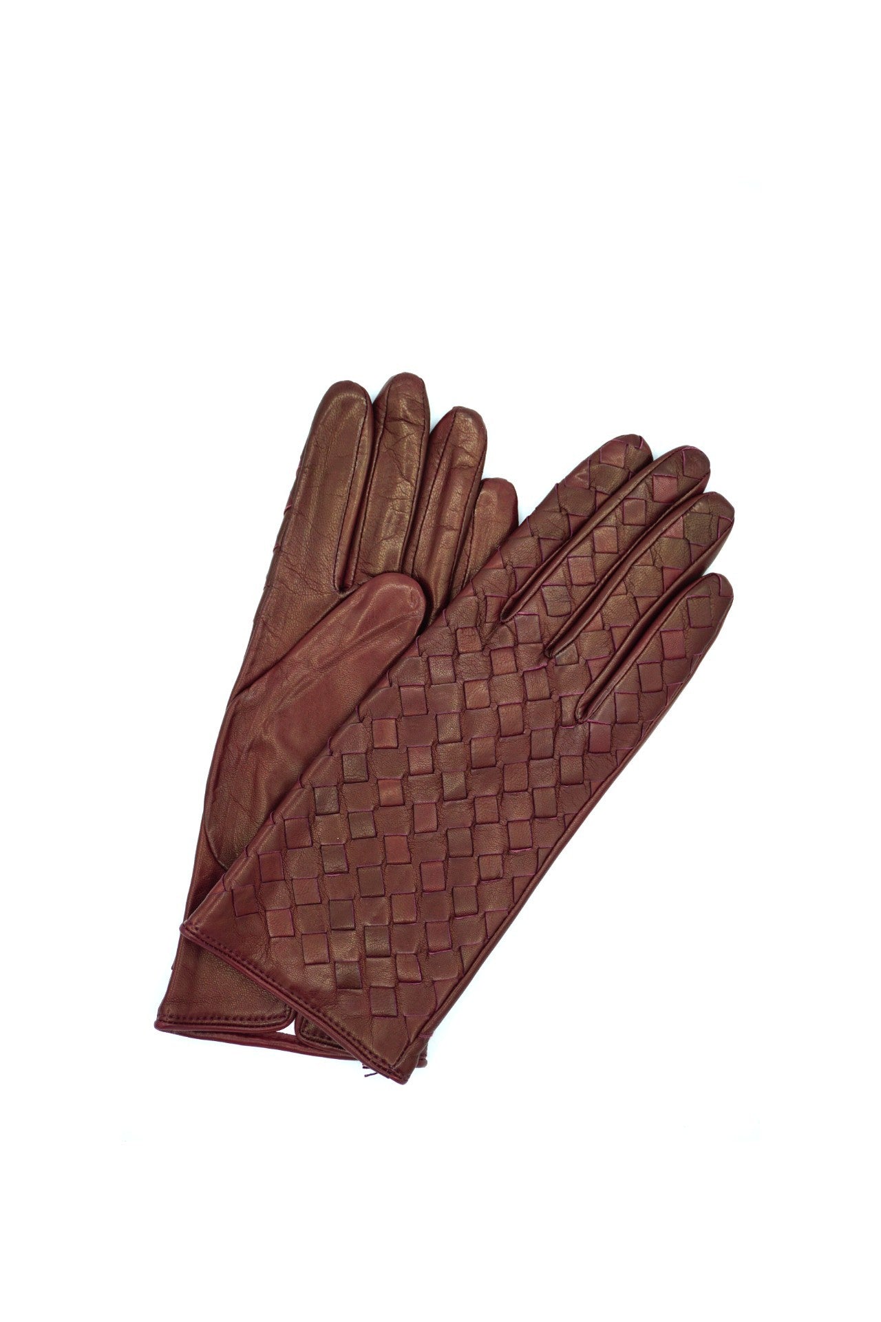 1745 Kid Leather Cashmere Lined Bordeaux