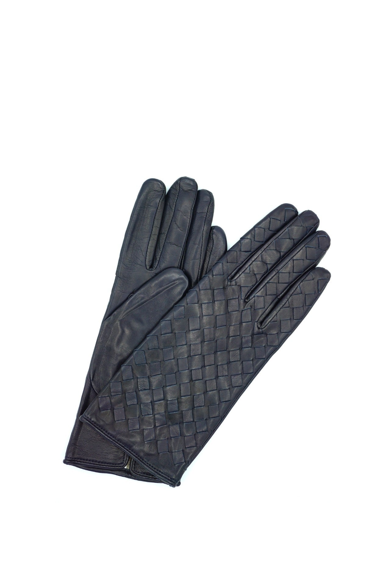 1745 Kid Leather Cashmere Lined Navy