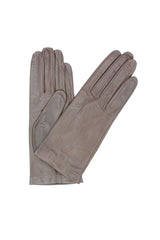 1002 Classic Kid Leather Gloves Silk Lined Mink