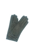 1664 Kid Leather Cashmere Lined Wrist Length Black