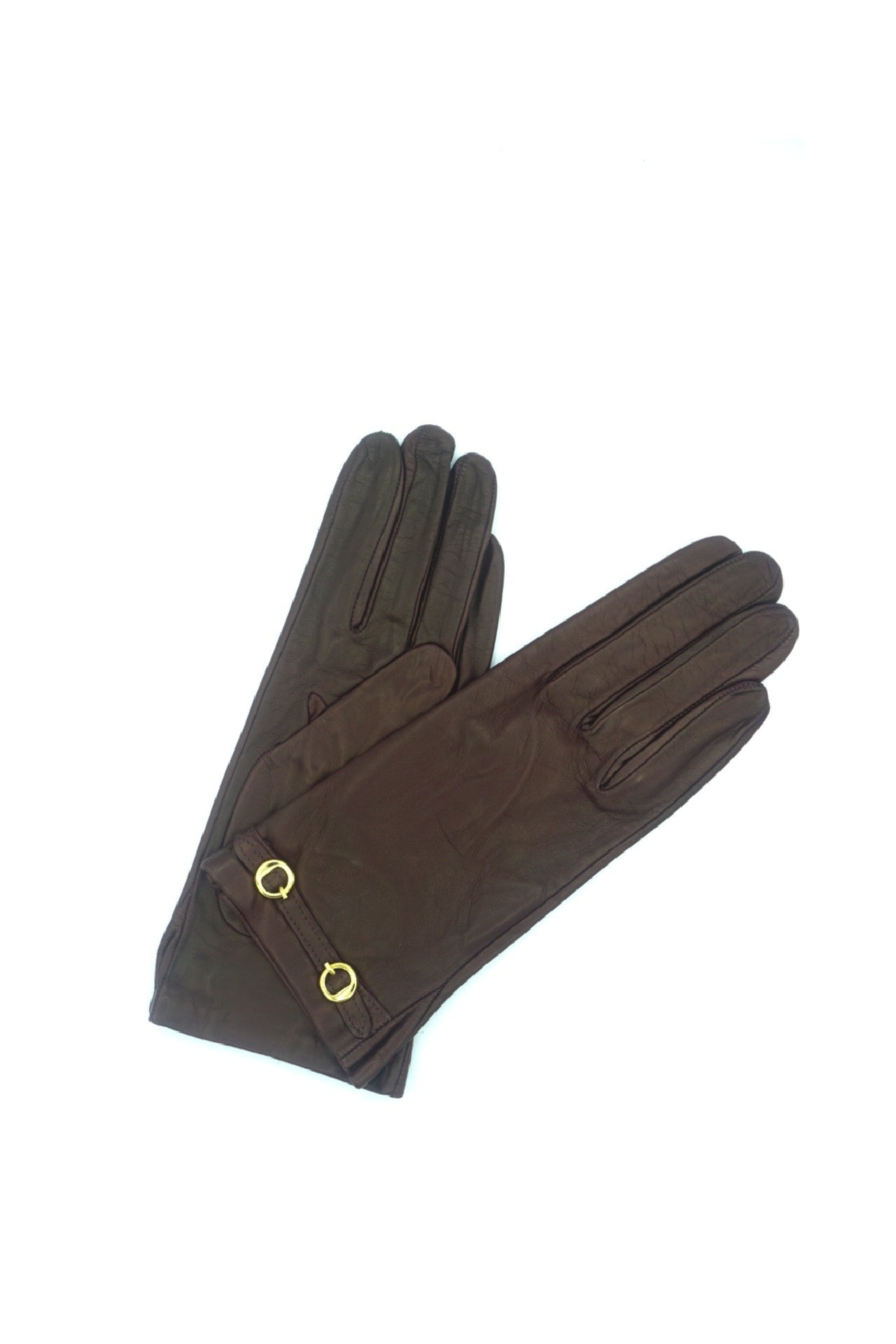 1263 Kid Leather Silk Lined Wrist Length Bordeaux