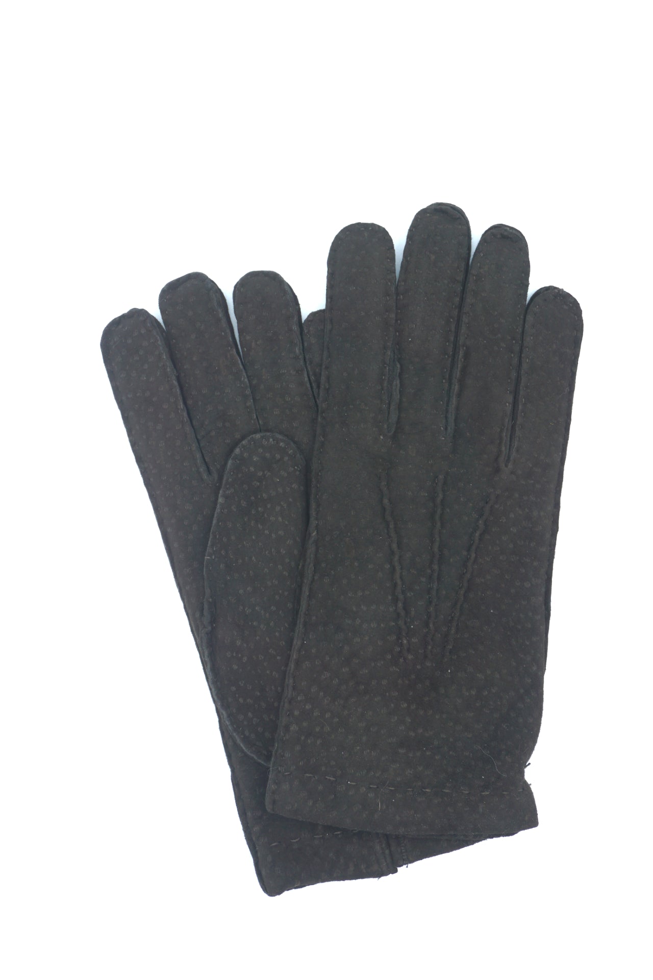 1301 Carpincho Leather Cashemere Lined Dark Brown