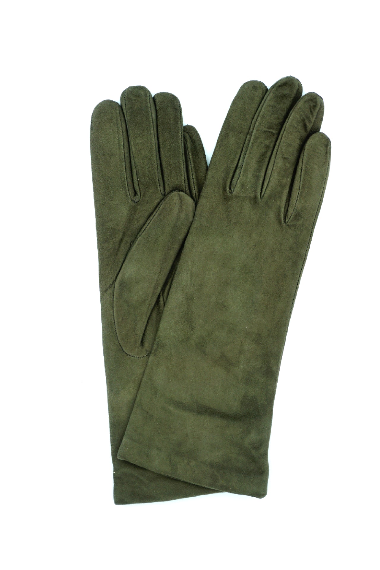 1020 Suede Cashemere Lined Mediom Lenght D Gray