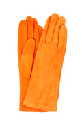 1020 Suede Cashemere Lined Mediom Lenght Light Orange