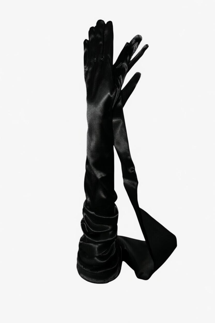 1198 Satin Opera 16 BT Black