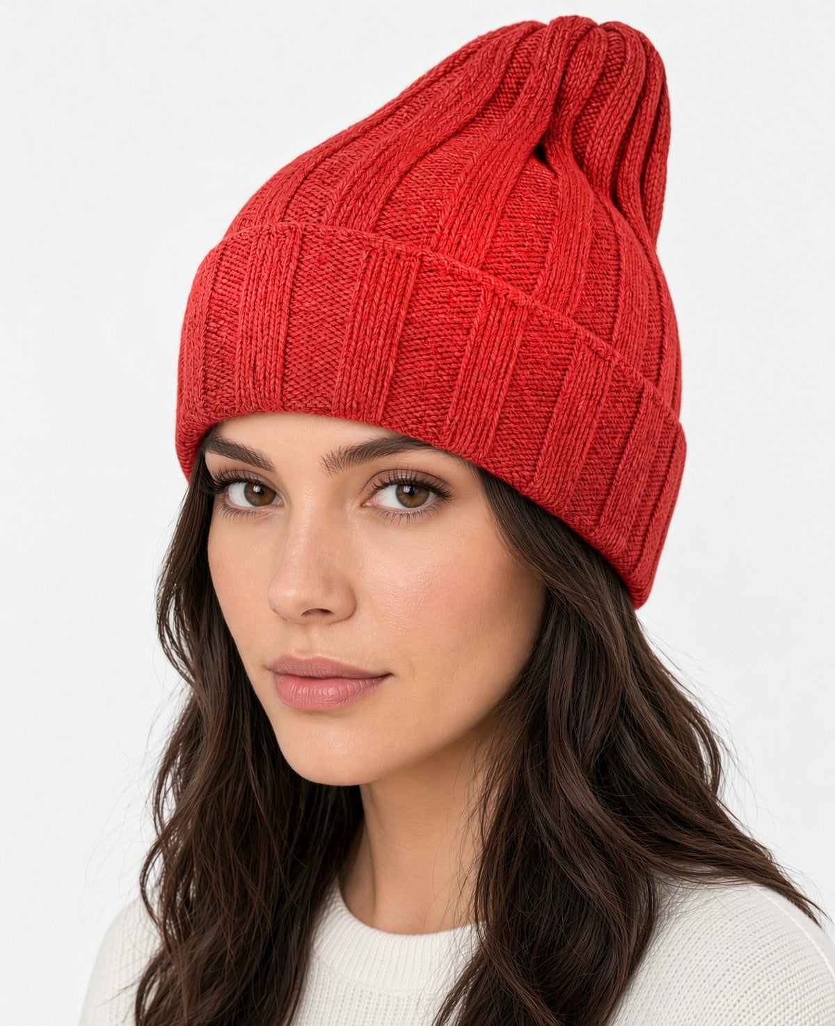 Cashmere Beanie Classic RED