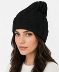 Cashmere Beanie Classic BLACK