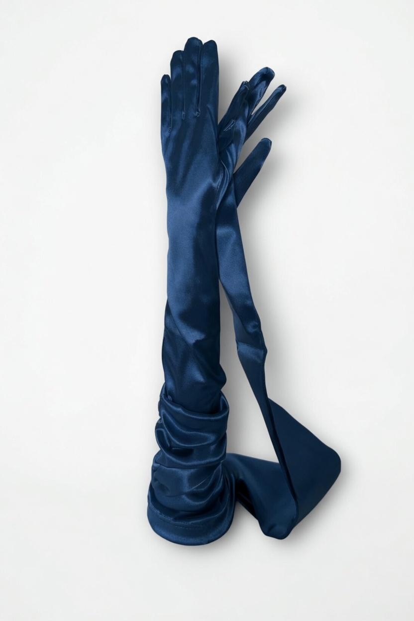 1198 Satin Opera 16 BT Navy